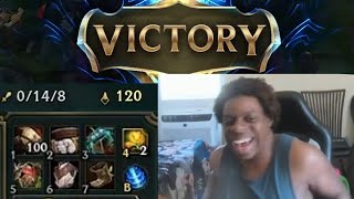 Tank Ashe Wins Games Kadeem Certified Build [upl. by Nnylrebma]