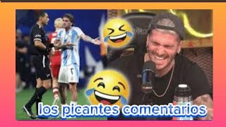 Rodrigo De Paul reveló los picantes comentarios que les hace a los árbitros en los partidos [upl. by Seline10]