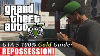 GTA 5 Walkthrough Repossession 100 Gold Completion HD [upl. by Key683]