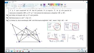 Titularizare Matematică 2023  Rezolvarea subiectului de geometrie [upl. by Nort]