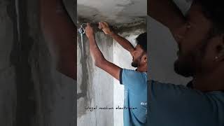 Junction box pipe cutting ungal construction home tamil wiring video [upl. by Sej]