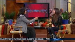 Victoria Justice  PIX11 Morning News Interview [upl. by Krahling]