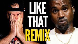 THIS THE DISS  🤣 Kanye West  Like That Remix REACTION [upl. by Jennings]