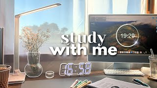 25 HOUR STUDY WITH ME 📚 Calm Piano ● Pomodoro 255 ● Countdown  Alarm 🌅 [upl. by Eldorado]