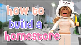 How to Build a Homestore  Themes  Speed build  Part 3 [upl. by Htebarual]