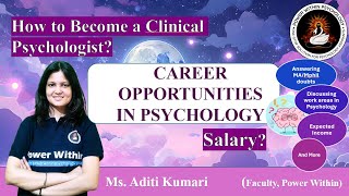 Psychology Careers Explained  How to Become a ClinicalCounsellingIO Psychologist amp More [upl. by Letch631]