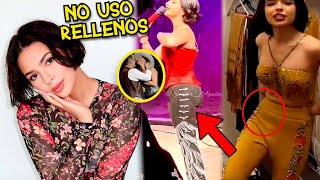 ANGELA AGUILAR NIEGA QUE USA RELLENO EN LAS POMPAS🤣Y QUEDA EN RIDÍCULO [upl. by Najtsirk]