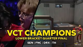 VCT Champions Highlights Lower Bracket QF  SEN  FNC  DRX TH [upl. by Batsheva369]