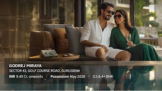 Godrej Miraya  Luxurious Apartments At Sector 43 Gurgaon [upl. by Atteram305]