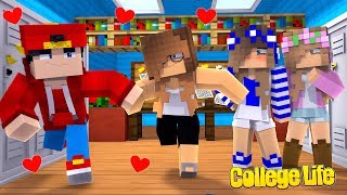 ROPO IS RUNNING AWAY WITH A GIRL  Minecraft College Life  Little Kelly [upl. by Innor]