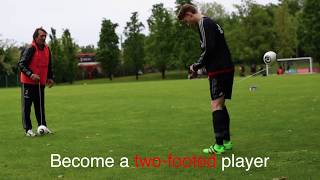 SenseBall  The soccer kick trainer that makes you a better player [upl. by Enelaj]