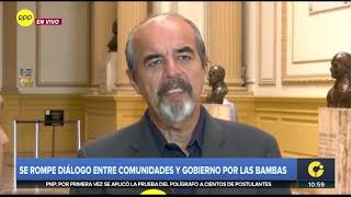 Mulder “Personas ajenas a la comunidad tratan de manipular a los comuneros en caso Las Bambas” [upl. by Atinek441]