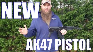 DPMS Anvil Side Folding AK47 Pistol at Atlantic Firearms [upl. by Tterab]