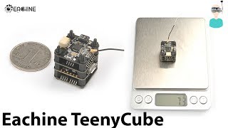 Eachine TeenyCube AIO F3 FC  Worlds smallest FC Tower [upl. by Enajyram]