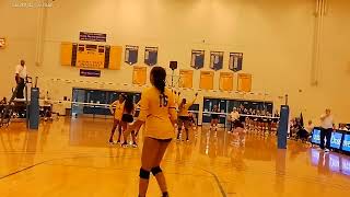 Benedict volleyball vs Spring Hill clip 1 [upl. by Esydnac]