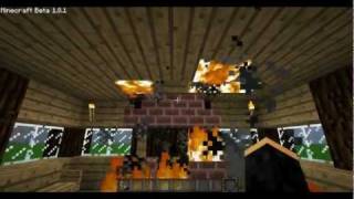 Minecraft Fireproofing Your House [upl. by Graner]