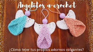 ÁNGELITOS TEJIDOS A CROCHET [upl. by Airakaz]