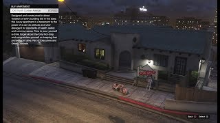 GTA 5 Online Stilt Apartment 2045 North Conker Avenue  Exterior tour [upl. by Bennion701]