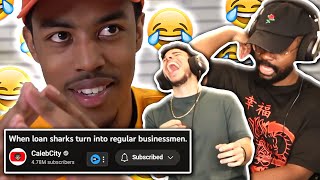 REACTING TO 6 HILARIOUS CALEBCITY SKITS 💀 [upl. by Chrisman]