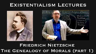 Friedrich Nietzsche  Genealogy of Morals part 1  Existentialist Philosophy amp Literature [upl. by Layap]