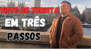 🇺🇸VISTO DE TURISTA EM TRÊS PASSOS🇺🇸 [upl. by Lohcin]