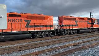 2 IHB Geeps Doing Yard Work In LaGrange IL On November 10 2024 [upl. by Stock]