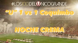 NOCHE CREMA AGRIDULCE RESUMEN Y GOLES UNIVERSITARIO 1 vs 1 COQUIMBO UNIDO [upl. by Atenahs]