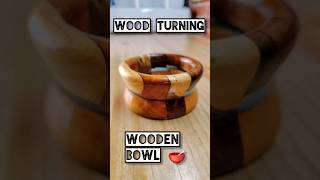 Wood Turning  Wooden Bowl 🥣 [upl. by Sileas]