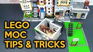 How to Build a LEGO Modular Building Tips amp Tricks [upl. by Ardnasirhc]