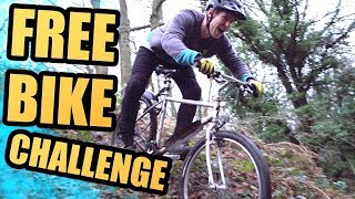 THE FREE BIKE CHALLENGE 1 IN THE WOODS [upl. by Salli]