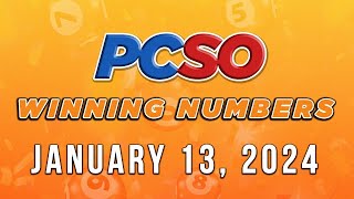 P662M Jackpot Grand Lotto 655 2D 3D 6D and Lotto 642  January 13 2024 [upl. by Ssac]