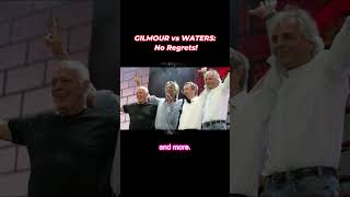 Gilmour vs Waters No Regrets shorts classicrock pinkfloyd [upl. by Isac]