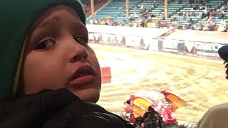 Live at Monster Jam 2024 Tingley Coliseum Albuquerque [upl. by Ybot797]