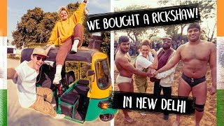 India is CRAZY Buying a Rickshaw in New Delhi 🇮🇳 [upl. by Reste]