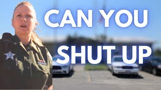 Angry Cop Tells Citizen To SHUT UP Then This Happens [upl. by Atima]