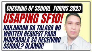 SF10 ISSUES ON CHECKING OF SCHOOL FORMS [upl. by Neerom]