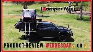 Australian Ikamper Mini Review  Two Person Sleeping Size Demo   Is It Worth The Money [upl. by Myers]