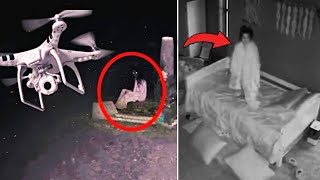 9 NA NAKAKATAKOT NA VIDEO SA INTERNET  ASWANG SA SEMENTERYO NAKUHANAN NG DRONE ACTUAL VIDEO [upl. by Aihtak]