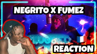 AMERICAN REACTS TO FRENCH DRILL RAP Negrito  Plugged In Fumez The Engineer WITH ENGLISH SUBTITLES [upl. by Eylrac]