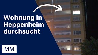 Nach Messerattacke in Mannheim Wohnung in Heppenheim durchsucht [upl. by Mines]