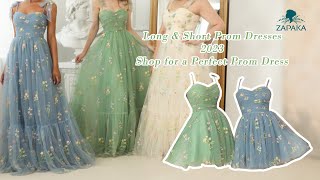 Prom Dresses 2023  Shop for a Perfect Long amp Short Prom Dress  ZAPAKA [upl. by Sebastien529]