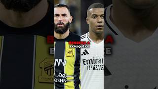 Benzema explique ce qui ne va pas avec Mbappé  mbappe kylianmbappé realmadrid benzema [upl. by Yedoc]