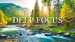 Work Music for Concentration  12 Hours of Ambient Study Music to Concentrate 7 [upl. by Miki]