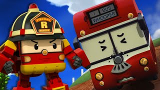 Robocar POLI Highlight Episodes│S2 Clip│I Think the Water Tank is Going to Fall│Robocar POLI TV [upl. by Anirbas]