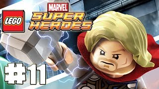 LEGO Marvel Superheroes  100 Guide  Level 11  Taking Liberties HD Gameplay Walkthrough [upl. by Hollinger]