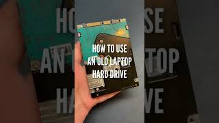 How to use an old laptop hard drive as an external hard drive [upl. by Harraf]