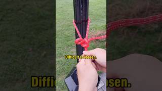 How to Tie a Rope to a Post  Perfect Knot for Securing Ropes Easy Adjustable and Easy to Release [upl. by Noisla947]