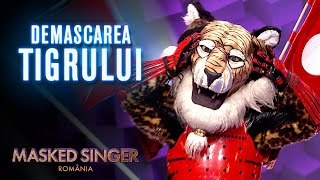 Masked Singer România A căzut ultima mască a serii Ce vedetă se afla în spatele măștii Tigrului [upl. by Anid]