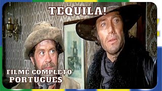 Tequila  Uno dos tres dispara otra vez  Faroeste  Comédia  Filme completo em português [upl. by Naimerej]