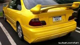 SUPER Riced Out Honda Civic [upl. by Nellac]